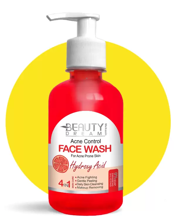 ژل شستشوی (فیس واش) هیدروکسی اسید - 250 میل - Acne Control